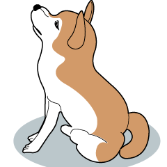 Lineスタンプ リアルな柴犬の日常 40種類 1円